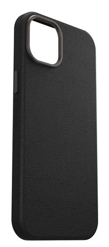 OB SYMMETRY CACTUS LEATHER Apple iPhone15 Plus Noir Ash BLK