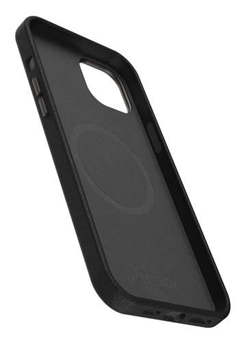 OB SYMMETRY CACTUS LEATHER Apple iPhone15 Plus Noir Ash BLK
