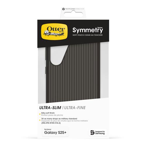 OB SYMMETRY SOFT-TOUCH SAMSUNG Galaxy S25+ Dark Echo - black