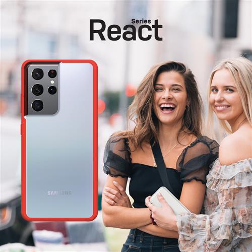 OTTERBOX REACT ATARIS POWER RED clear/red
