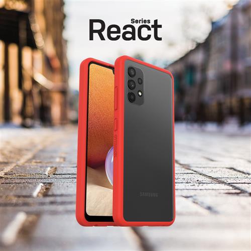 OTTERBOX REACT GALAXY A32 POWER RED CLEAR/RED