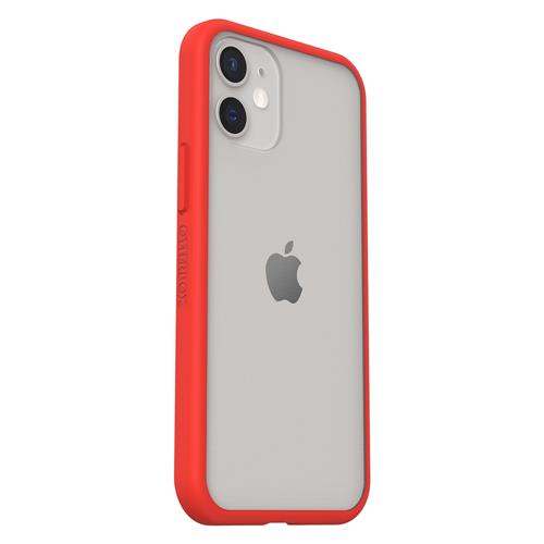OTTERBOX REACT IPHONE 12 MINI Power Red- clear/red