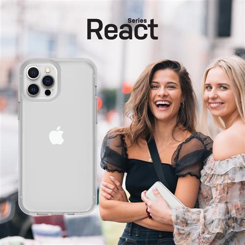 OTTERBOX REACT IPHONE 12/12 PRO clear