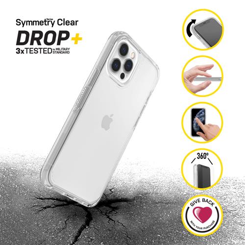 OTTERBOX SYMMETRY CLEAR IPHONE 12 / iPhone 12 Pro-clear