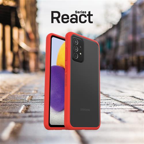 REACT A72 POWER RED CLEAR/RED CLEAR/RED PROPACK BULK