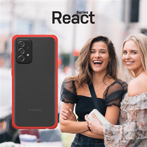 REACT A72 POWER RED CLEAR/RED CLEAR/RED PROPACK BULK