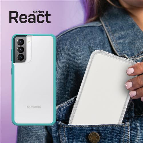 REACT GALAXY S21+ SEA SPRAY SPRAY CLEAR/BLUE PROPACK BULK