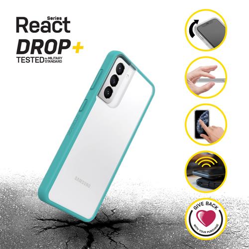 REACT GALAXY S21+ SEA SPRAY SPRAY CLEAR/BLUE PROPACK BULK