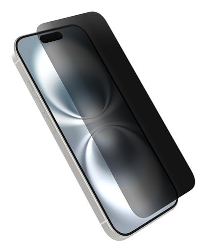 OB PREM PRO GLASS PRIVACY APPLE iPhone 16 -clear-Screen Machine