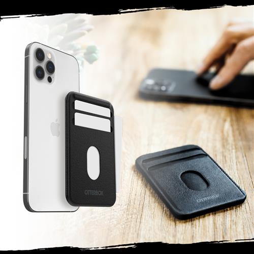 OTTERBOX MAGSAFE WALLET BLACK