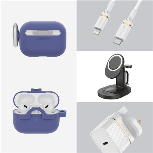 HEADPHONE CASE APPLE AIRPODS (2nd/1st gen) Space Cadet-purple