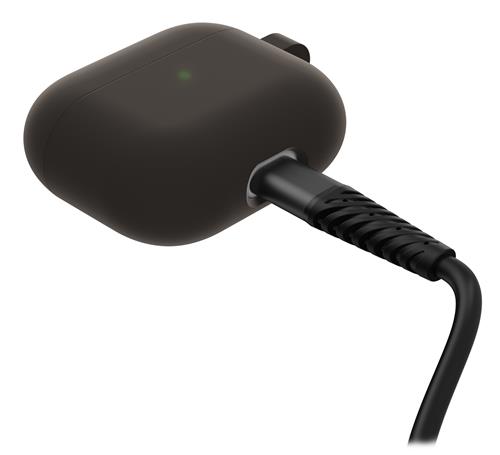 HEADPHONE CASE APPLE AIRPODS (3rd gen) Black Crystal - black