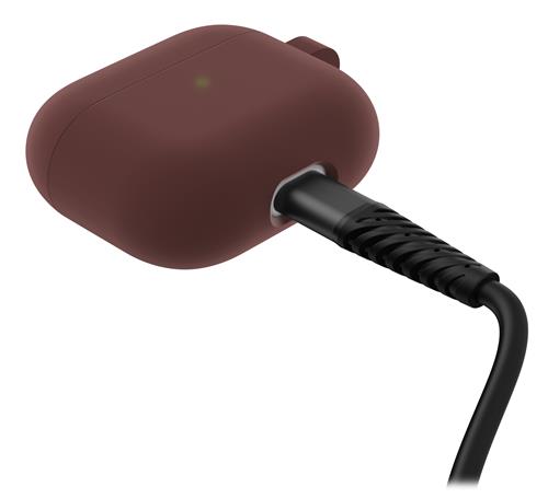 HEADPHONE CASE APPLE AIRPODS (3rd gen) Well Red - brown