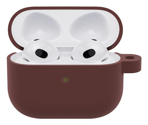 HEADPHONE CASE APPLE AIRPODS (3rd gen) Well Red - brown