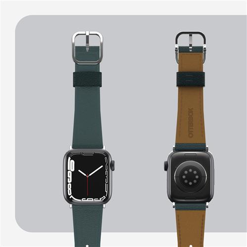 OB CACTUS LTH W BAND APPLE WTCH 10-S 40/41/42mm JunpSprig-green