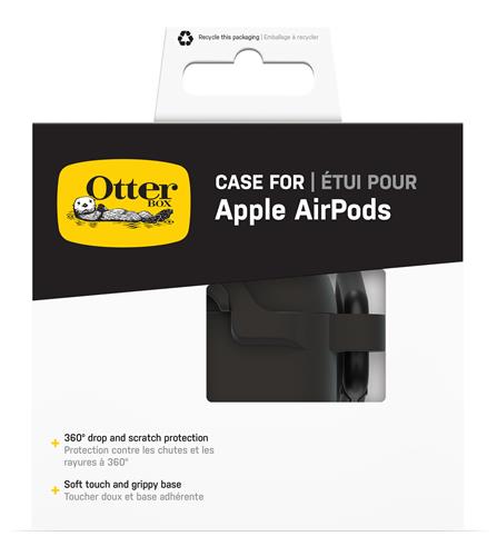 OB HEADPH CASE FOR APPLE AIRPOD (4th gen) Black Crystal - black