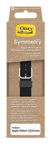 OB SYMTR APPLE WATCH BAND 10-L 44/45/46mm Noir Ash - black