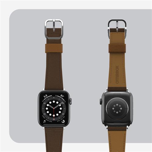 OB SYMTR APPLE WATCH BAND 10-L 44/45/46mm Rich Adobe - brown