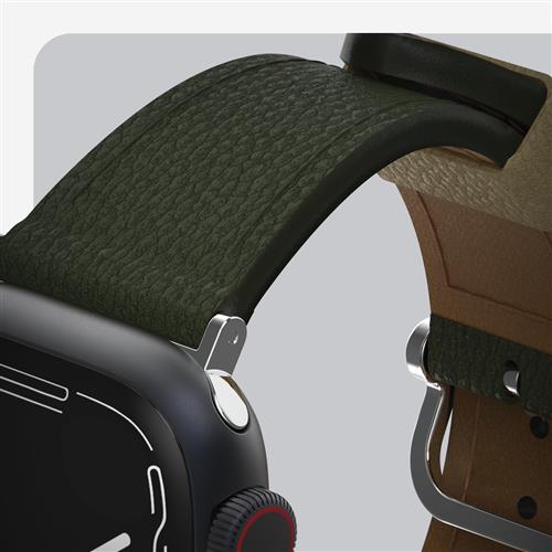 OB SYMTR APPLE WATCH BAND 10-S 40/41/42mm Cactus Groove - green