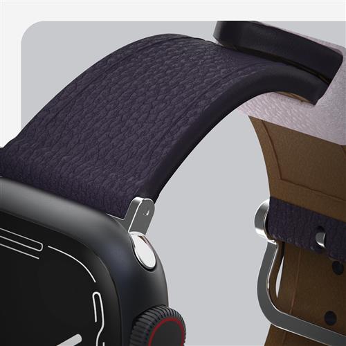 OB SYMTR APPLE WATCH BAND 10-S 40/41/42mm Plum Luxe - purple