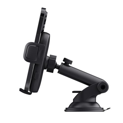 RUNO SUPPORTO PER TELEFONO CON MONTAGGIO AL PARABREZZA  -  NERO