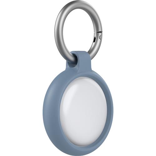 SLEEK CASE FOR APPLE AIRTAG PATCHED JEANS - BLUE