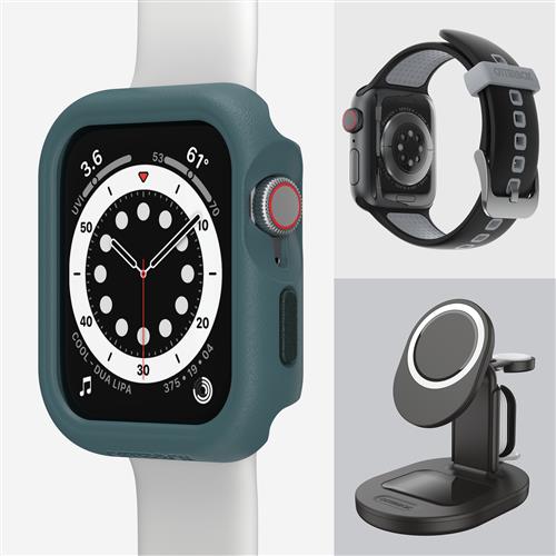 WATCH BUMPER APPLESE 2ND/1ST GN 6/5/4 - 44mm Sagebrush - green