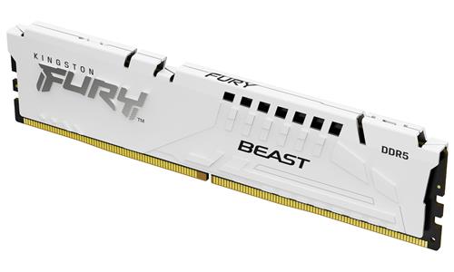 128GB DDR5-5200MT/S CL40 DIMM (KIT OF 4) FURY BEAST WHITE XMP