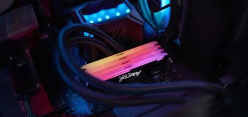 16GB 3600MT/S DDR4 CL17 DIMM (Kit of 2) FURY Beast RGB