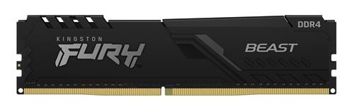 16GB DDR4-3200MHZ CL16 DIMM 1Gx8 FURY Beast Black