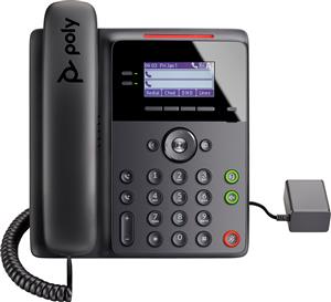 POLY Edge B30 IP Phone and PoE-enabled telefono IP Nero 4 linee LCD