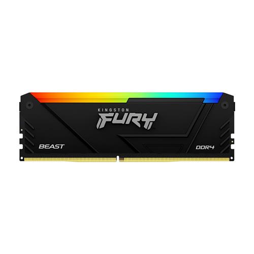 16GB DDR4-3200MT/S CL16 DIMM 1Gx8 FURY Beast RGB