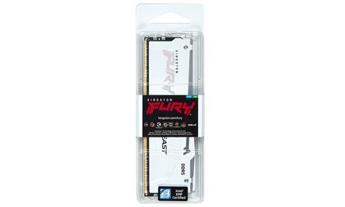 16GB DDR5 6000MT/S CL30 DIMM FURY Beast White RGB EXPO