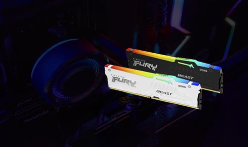 16GB DDR5 6800MT/S CL34 DIMM FURY Beast White RGB EXPO