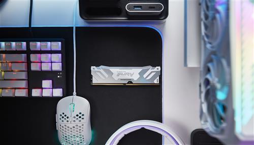 16GB DDR5-6400MT/S CL32 DIMM FURY Renegade RGB White XMP