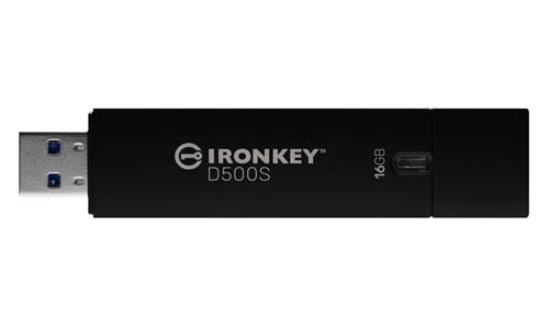 16GB IRONKEY D500S FIPS 140-3 Lvl 3 (Pending) AES-256