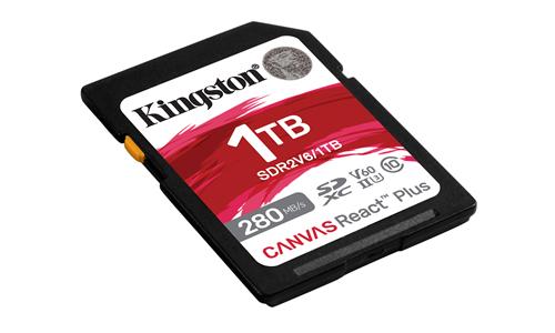 1TB SDXC CANVAS REACT PLUS U3 UHS-II 280R/150W V60 Full HD/4K