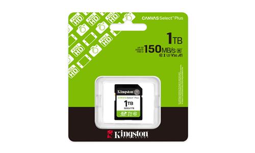 1TB SDXC CANVAS SELECT PLUS Gen3 150MB/s C10 UHS-I U3 V30
