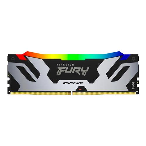 24GB DDR5-7200MT/S CL38 DIMM FURY Renegade RGB Silver XMP
