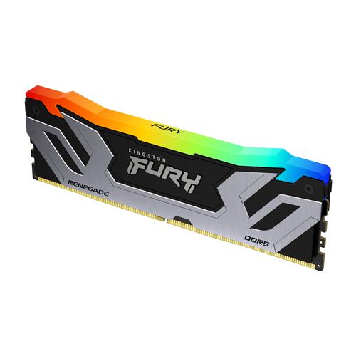 24GB DDR5-8400MT/S CL40 CUDIMM FURY Renegade RGB Silver XMP