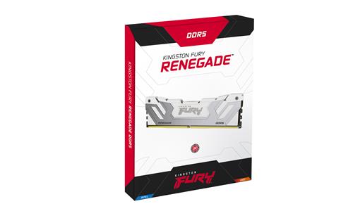 24GB DDR5-8400MT/S CL40 CUDIMM FURY Renegade White XMP