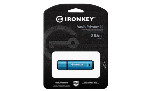 256GB IRONKEY VAULT PRIVACY 50 AES-256 ENCRYPTED FIPS 197
