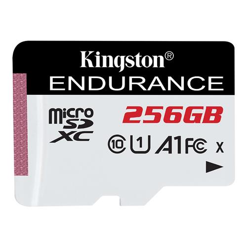 256GB MICROSDXC ENDURANCE 95R/45W C10 A1 UHS-I CARD ONLY