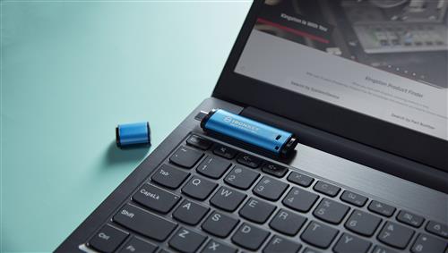 256GB USB-C IRONKEY VAULT P 50C AES-256 ENCRYPTED FIPS 197