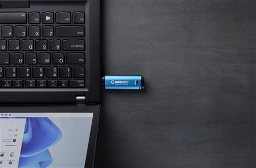 256GB USB-C IRONKEY VAULT P 50C AES-256 ENCRYPTED FIPS 197