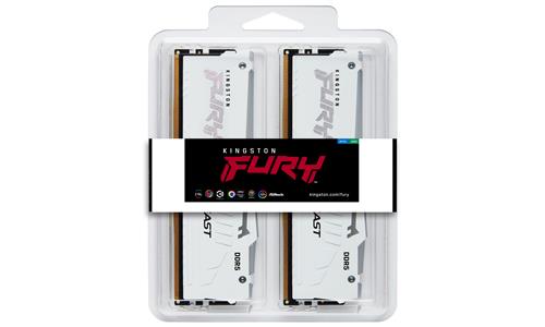 32GB DDR5-6000MT/S CL36 DIMM (Kit of 2) Beast White RGB EXPO