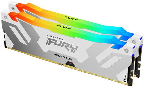 32GB DDR5-6400MT/S CL32 DIMM (Kit of 2)Renegade RGB White XMP