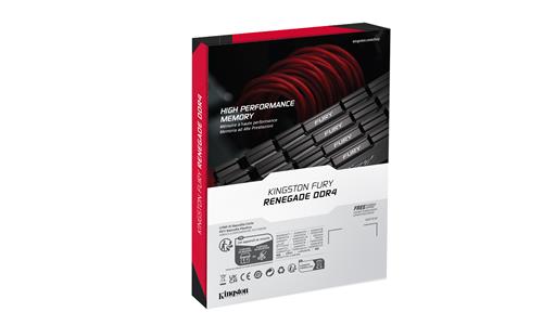 32GBDDR4-3200MT/S CL16 DIMM (Kit of4) FURYRenegadeBlack