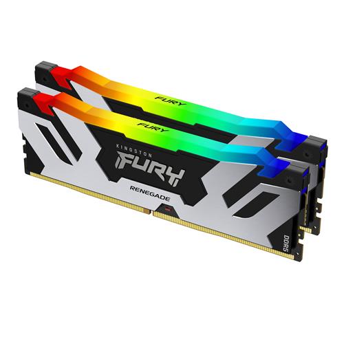 48GB DDR5 8000MT/S CL38 DIMM Kit of 2 FURY Renegade RGBSilver