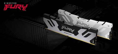 48GB DDR5 8800MT/S CL42 CUDIMM (Kit of 2) FURY Renegade Silver